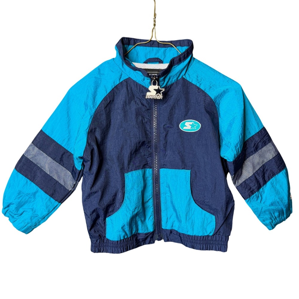 Vintage Starter Jacket Toddler Windbreaker Size 24M